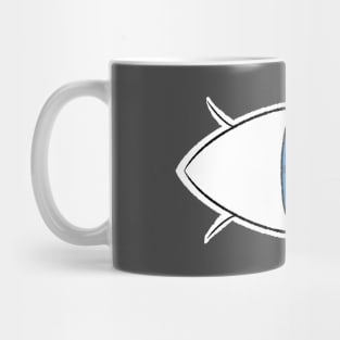 Oblong Eye Design (Center) Mug